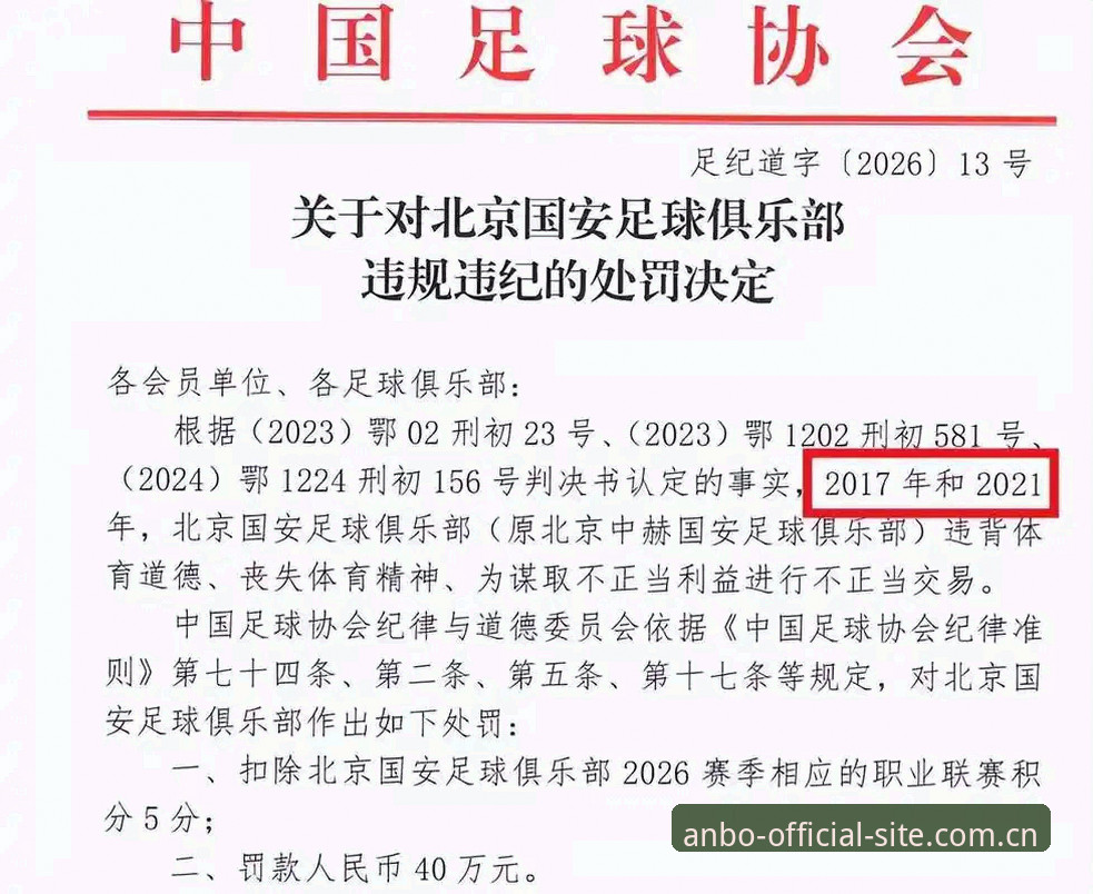 中国足球重磅罚单深度评测：从足协禁足名单看安博体育用户如何获取最新赛事动态